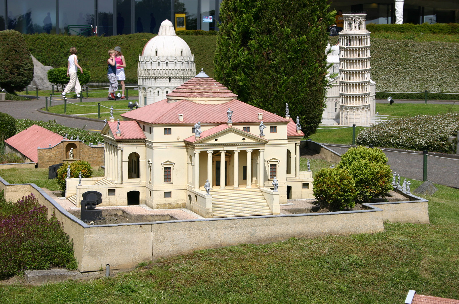 Villa Capra (La Rotonda), Vicenza, Italy (Mini-Europe park, Brussels)